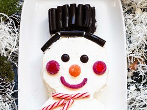 Snowman Chocolate Icebox Cake