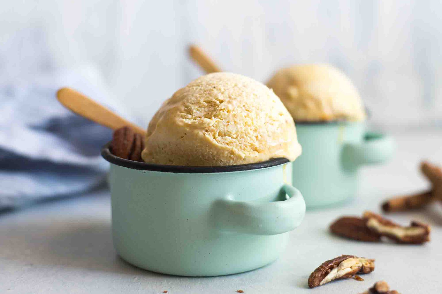 No-Churn Pumpkin Spiced Ice Cream