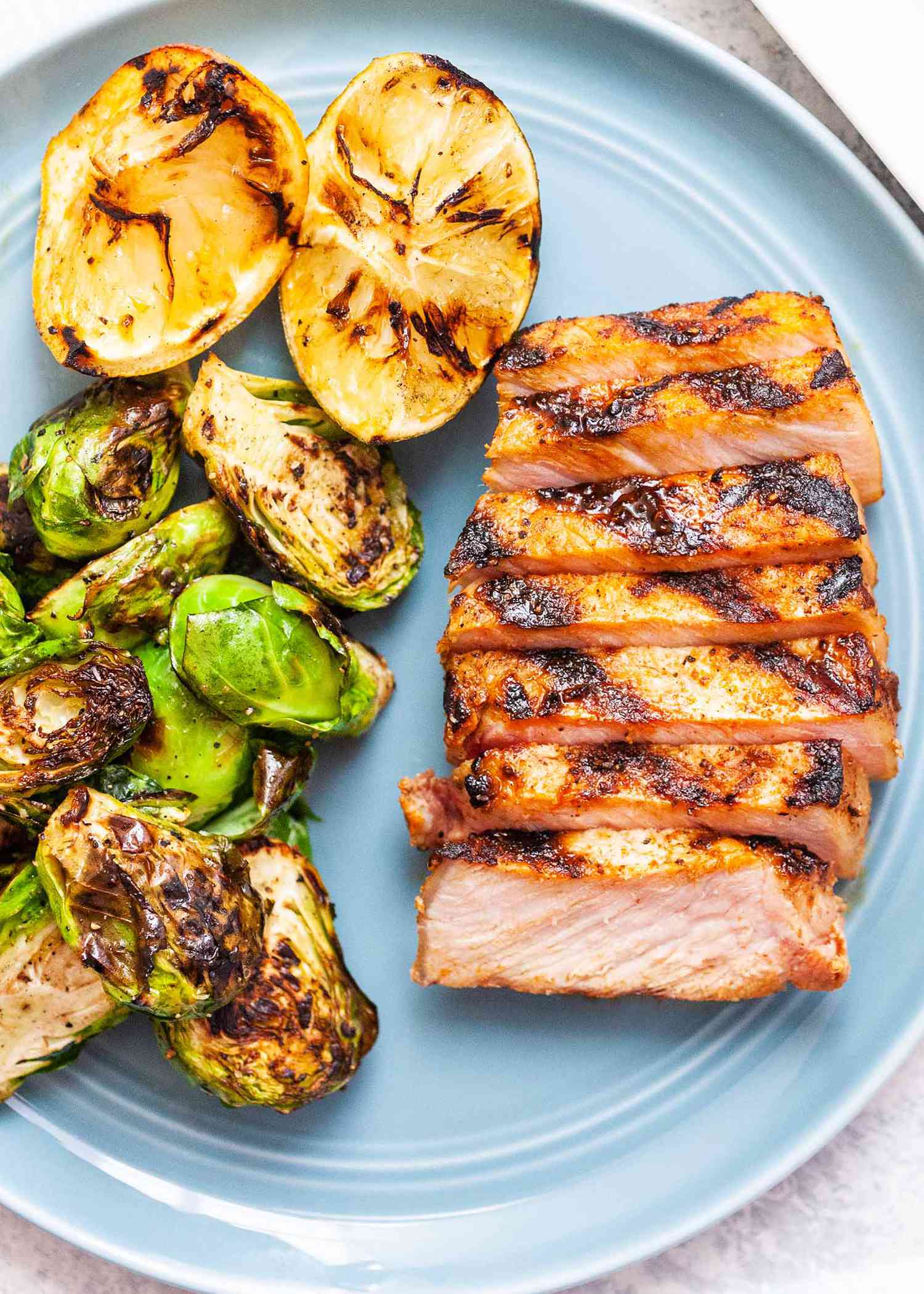 Citrus Pork Chops on the Grill