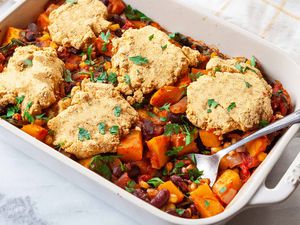 Vegan three sisters casserole