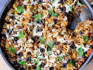 Taco Pasta Skillet Recipe