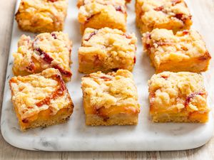 Peach Crumb Bars