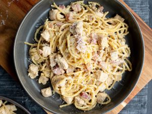 Chicken carbonara