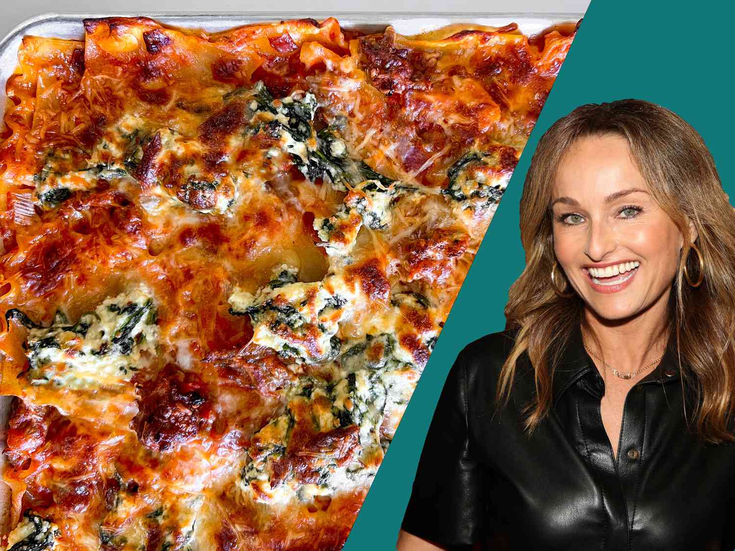 Giada de Laurentiis and sheet pan lasagna