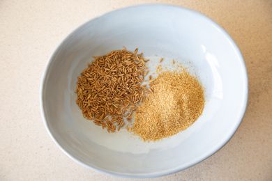 Ground and seed cumin