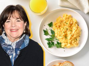 Ina Garten and scrambled eggs