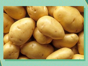 Raw potatoes