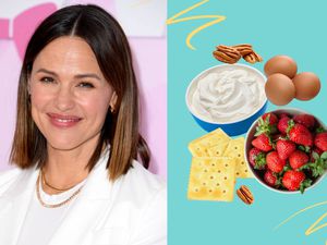 Jennifer Garner strawberry chiffon pie